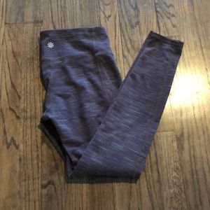 Athleta Brown Heathered Leggings